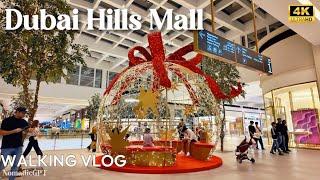 Dubai Christmas Celebrations In Dubai Hills Mall | Dubai Travel Guide 4K HDR