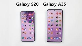 SAMSUNG A35 5G vs SAMSUNG S20 - SPEED TEST!!