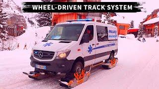 Wheel-driven Track System