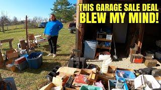 YOU WON'T BELIEVE THIS GARAGE SALE DEAL