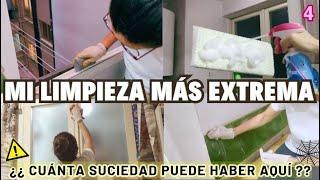  RUTINA en LA CASA más SUCIA que he LIMPIADO #4  ¿CÓMO LLEGÓ A ESTAR TAN SUCIO este LAVADERO?