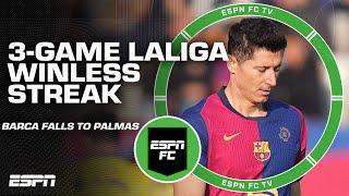 MORE THAN A BLIP  REACTION to Barcelona dropping a game to Las Palmas  | ESPN FC