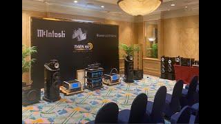 McIntosh và Bowers & Wilkins 802 D4 'song ca' tại phòng Thiên Hà Audio, AV Show Hà Nội 2022