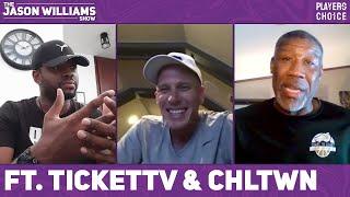 JASON WILLIAMS, TICKETTV, AND CHLTWN GET INTO HEATED DEBATE | The Jason Williams Show EP2