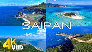 [4K Video] Saipan LAN Travel and Healing Music / Beautiful Island / Overseas Travel Recommendation