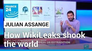 A look back at how WikiLeaks shook the world • FRANCE 24 English