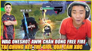 WAG ALAN ONESHOT AWM SHOCKED FREE FIRE AT WORLD FINAL GROUP ROUND, ATHLETIC'S TOO EMOTIONAL