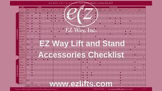 EZ Way Accessory Checklist Guide