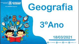 A vida no campo e a vida na cidade 3º Ano - 18/03/2021