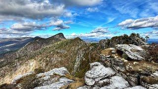 Chimneys Hike via MST - Linville Gorge Wilderness - NC - Hike Vlog 59