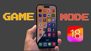 How To Turn On Game Mode on iOS 18