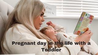 Pregnant day in the life with a toddler | 19 month old toddler routine UK