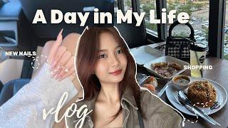 A day in my life | prepare for the trip, new nails, self date, abroad diaries