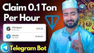 FREE $16 Toncoin Proof - How To Earn Free Toncoin Using This New Telegram Bot 2024