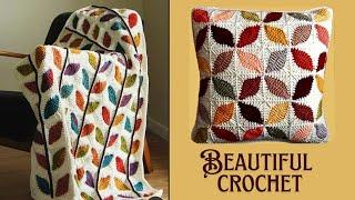 Perfect Crochet Pillow, Sofa Throw, Blankets Step by Step Tutorial for Beginners @sara1111