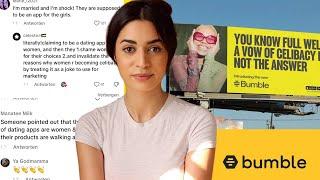 Bumbles kontroverse Werbung und warum alle Frauen die App löschen