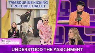 Trixie Mattel, Atsuko Okatsuka, and Gillian Jacobs Understood the Assignment