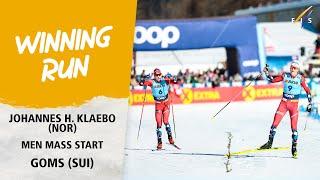 Klaebo closes out big weekend in Goms | FIS Cross Country World Cup 23-24