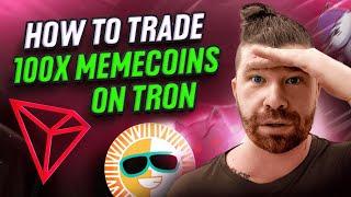 TRON 100x MEMECOIN TRADING FOR BEGINNERS: TRON MEMES A STEP-BY-STEP GUIDE!