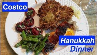 Weeknight HANUKKAH DINNER using Costco Ingredients (w Everyday Jewish Mom collab)