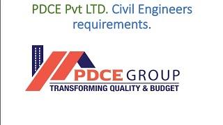 PD consulting Engineers Pvt LTD vacany.