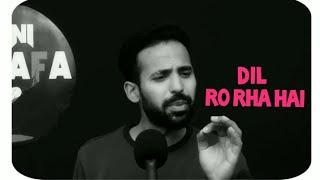 Dil Andar hi Andar Ro Rha Hai shayari ️Jaani Bewafa shayari status ️Zindagi Shayari UniqueShayari