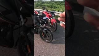 Apache 160 4V Vs Pulsar N150 Drag Race #short #shorts #shortvideo #shortsvideo