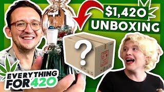 $1,420 WORTH OF STONER GIFTS  Our Biggest Unboxing Ever!