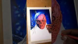 Drawing Vecna - Stranger Things S4 | #shorts