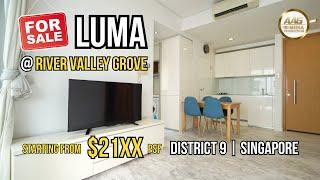 Singapore Condo Property Home Tour - 1 Bedroom + Study 743 Sqft @ Luma from $2,1XX psf