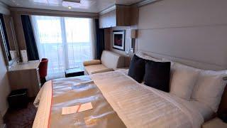 Nieuw Statendam Obstructed Balcony Cabin Tour & Views for Baltic Norway Cruise