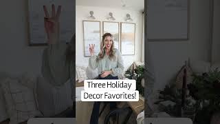 HOLIDAY DECOR FINDS || CHRISTMAS DECOR || HOLIDAY DECORATING IDEAS || #christmasdecor #holidaydecor