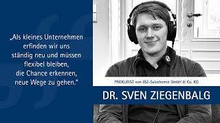 Unternehmer(Zukunfts)Talk mit Dr. Sven Ziegenbalg (IBZ-Salzchemie GmbH & Co. KG)