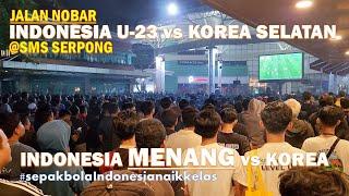 Indonesia menang vs Korea Selatanvibes nobar [nonton bareng] live Sepakbola AFCCup U-23 di SMS Mall