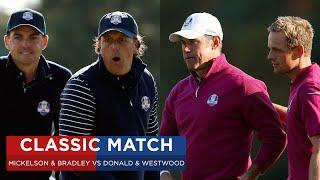 Mickelson & Bradley vs Donald & Westwood | Extended Highlights | 2012 Ryder Cup