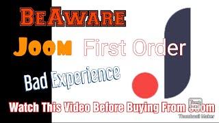 Buying anything from Joom? Watch this video before buying from Joom. I had bad experience