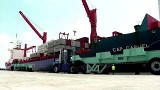 First ships dock at Kenya's new Lamu deep water port