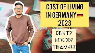 Cost Of Living In Germany 2023 | Monthly Expenses In Germany For Student | Rent, Food, Travel &More|