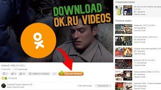▶ How DOWNLOAD videos from OK.RU for free? ( STILL WORKING)