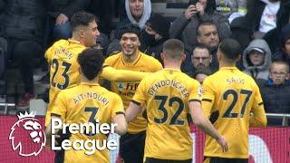 Raul Jimenez gets Wolves off to flyer against Tottenham | Premier League | NBC Sports