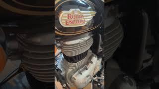 New Bullet Standard Black exhaust sound #bullet #royalenfield #bullet350 #trending #trendingshorts