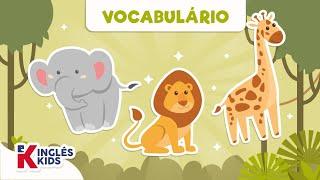 Vocabulário em Inglês | Vocabulário de Zoológico | Inglês para crianças