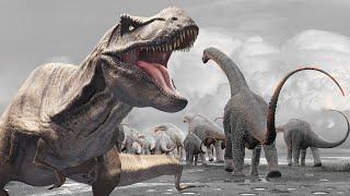 Самые Интересные Видео про Динозавров от канала Реальное-Нереальное за 2022 год