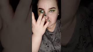 зеленой шляпы, к сожалению, нет #макияж #makeup #дисней #алисавстранечудес #шляпник