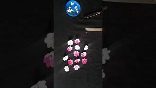 Paper flowers making #viralvideo #short #viralshort #youtubeshort #geeta craft and stitching