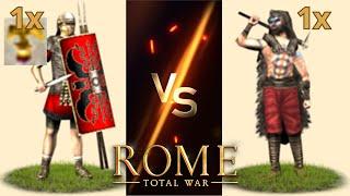 Can Berserkers Beat Early Legionary First Cohort in OG Rome: Total War?