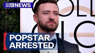 Justin Timberlake charged with drink driving | 9 News Australia