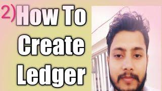 How to create ledger in busy accounting software Rohit Akhilesh thakur #busyaccounting  #busylegder