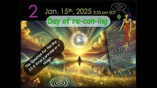 iyoutome - isis in the Bible Replay Winter Week 2 - Jan 15th 2025 - re-con-ing