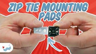 How To Apply Zip Tie Mounting Pads